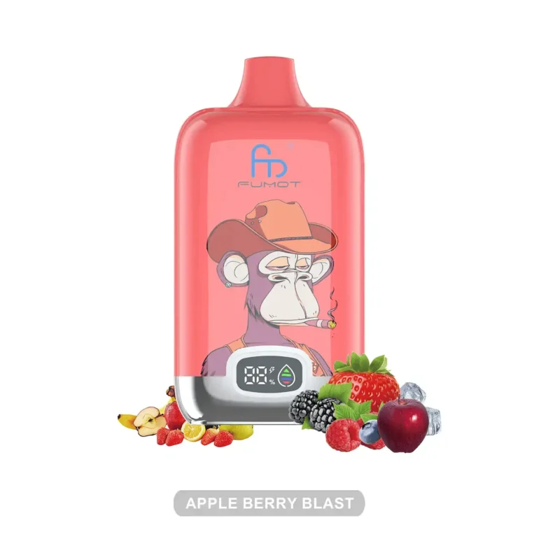 Fumot Digital Box 12000 Apple Berry Blast Produktfoto