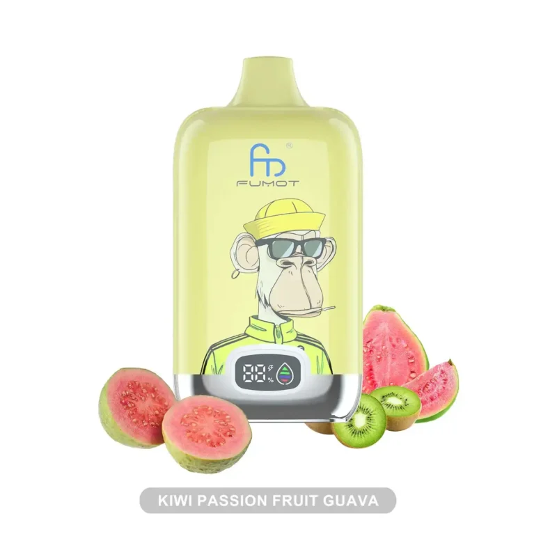 Fumot Digital Box 12000 Kiwi Passion Fruit Guava Produktfoto