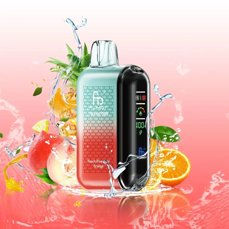 Fumot Tornado 20000 Peach Pineapple Orange Produktfoto