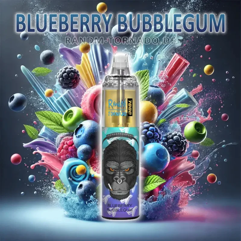 Randm Tornado 7000 Blueberry Bubblegum Produktfoto