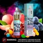 Randm Tornado 7000 Peach Blueberry Candy Produktfoto