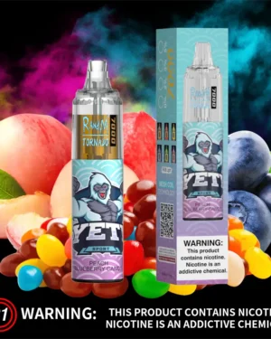 Randm Tornado 7000 Peach Blueberry Candy Produktfoto