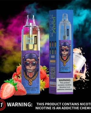 Randm Tornado 7000 Strawberry Red Bull Produktfoto