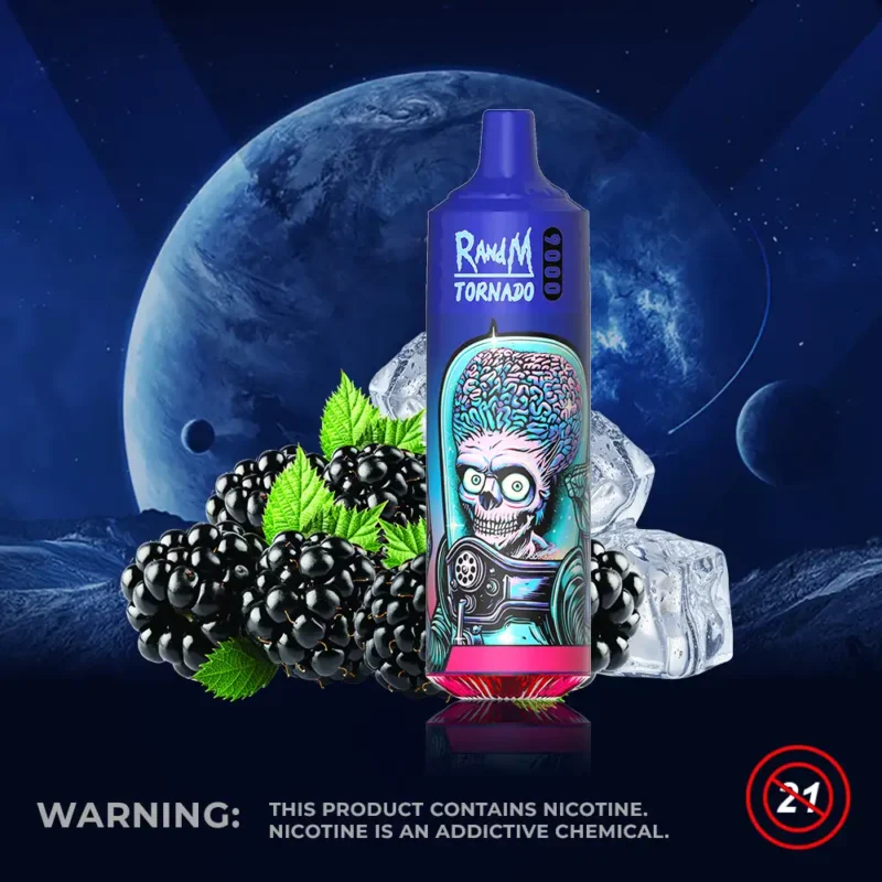 Randm Tornado 9000 Black Ice Produktfoto