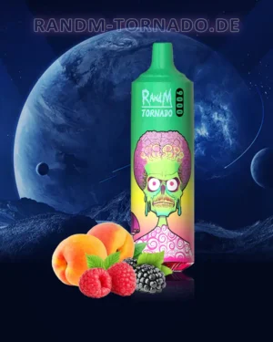 Randm Tornado 9000 Peach Berry Produktfoto