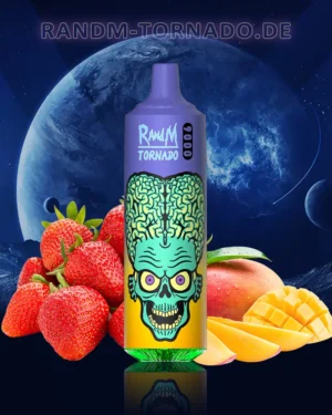 Randm Tornado 9000 Straw Mango Produktfoto