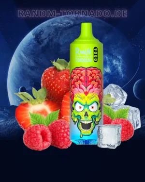 Randm Tornado 9000 Strawberry Raspberry Ice Produktfoto
