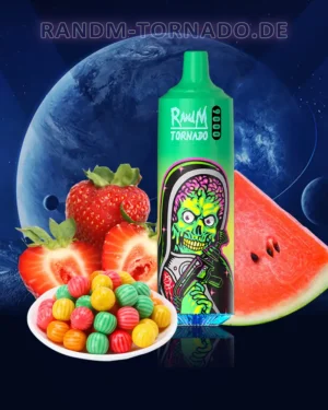 Randm Tornado 9000 Strawberry Watermelon Bubblegum Produktfoto